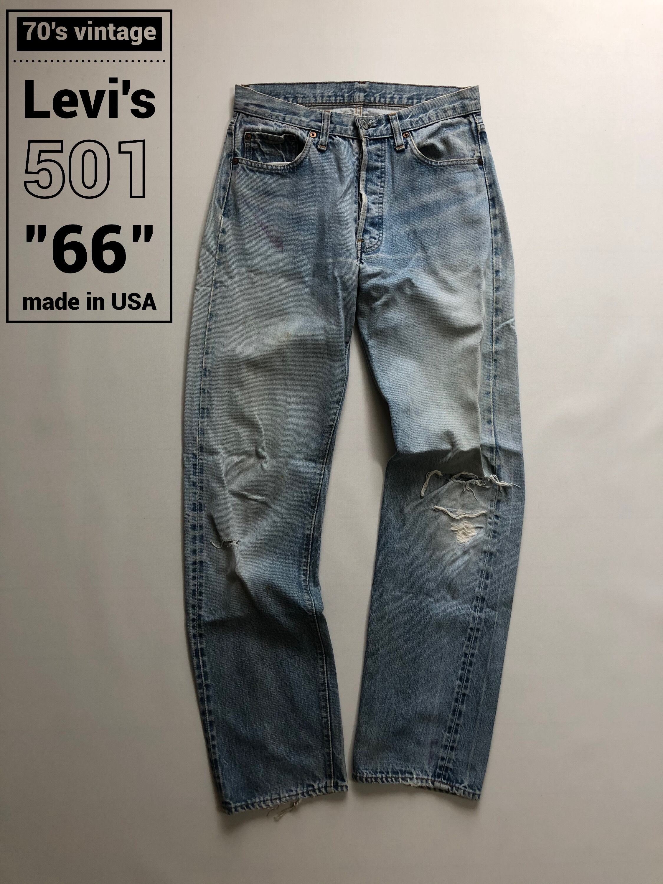 70's USA製！LEVI'S リーバイス 501 66後期　168 | ＳＥＣＯＮＤ HAND RED powered by BASE