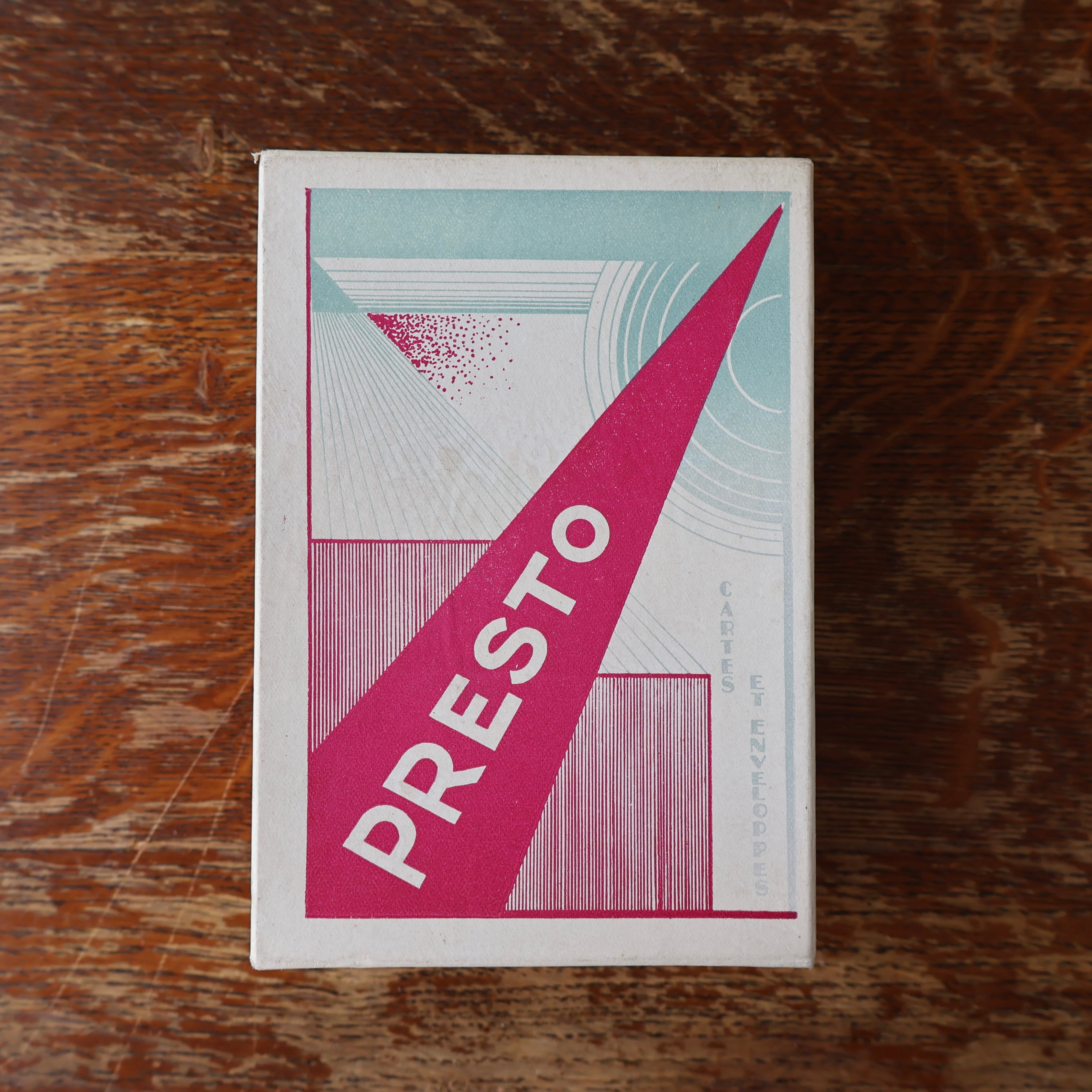 箱入りレターセット・PRESTO / vp0292 | Petit Musée | プチミュゼ