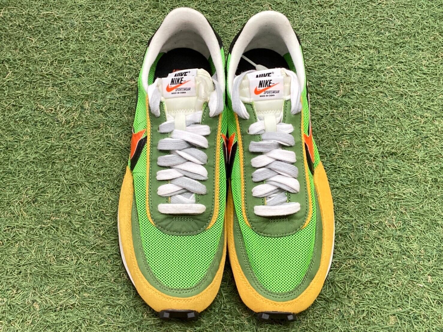 NIKE × sacai LDWAFFLE GREEN GUSTO 28.5cm BV0073-300 37112 | BRAND 