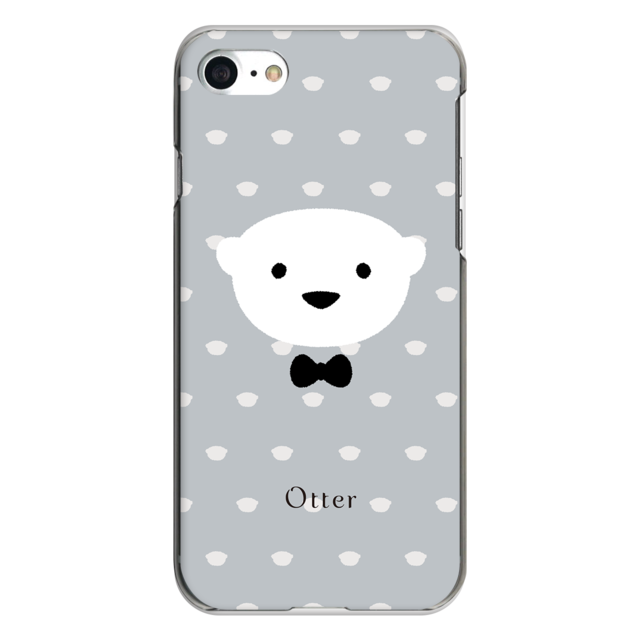 iPhone対応 スマホ ハードケース クリア カワウソ 動物 【iPhone17 / iPhone16e / AQUOS / Xperia  他 iPhone / Android ほぼ全機種対応】 |desr3040