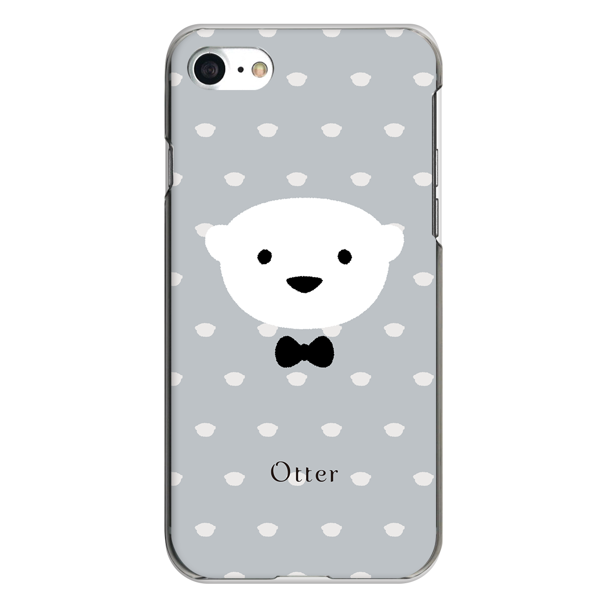 iPhone対応 スマホ ハードケース クリア カワウソ 動物 【iPhone17 / iPhone16e / AQUOS / Xperia 他 iPhone / Android ほぼ全機種対応】 |desr3040