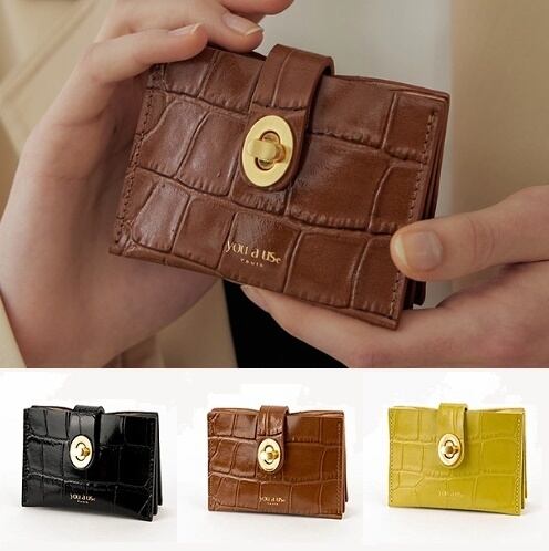 【you a use】Roto wallet (Croc) カード財布 カードケース