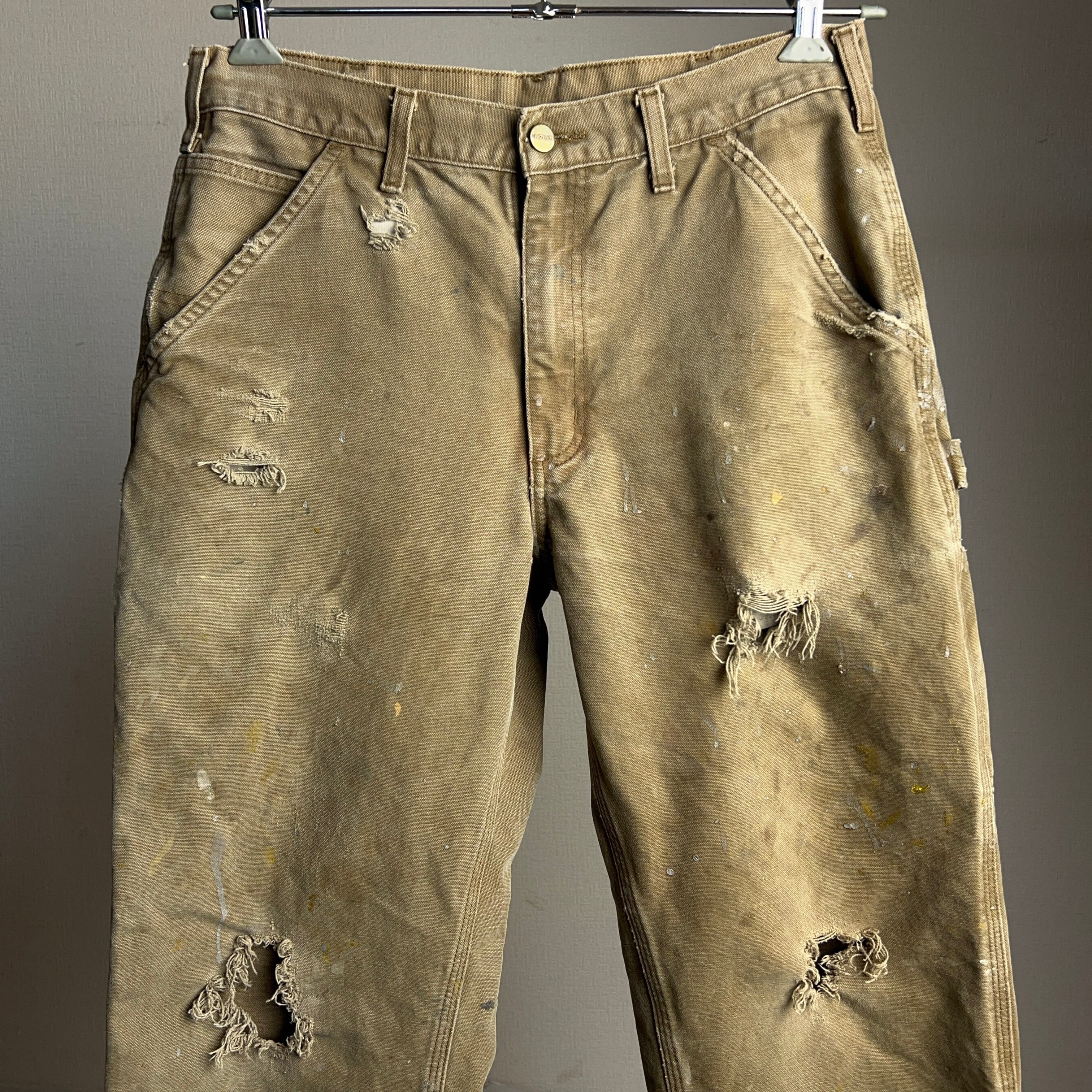 Carhartt Duck Painter Pants BORO W32 L34 カーハート ダック