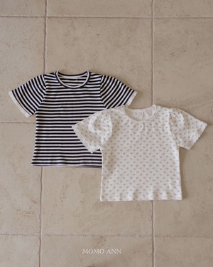 予約：Heim ribbed tee〔momoann〕