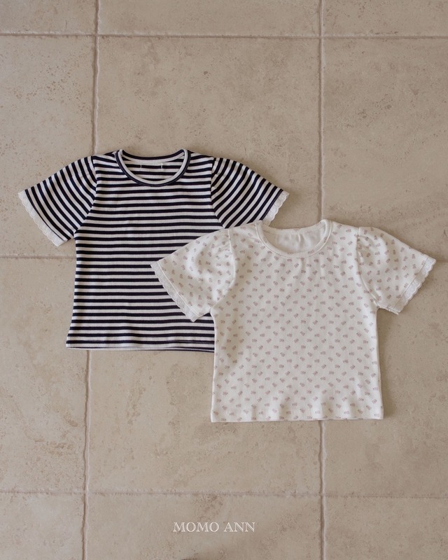 予約：Heim ribbed tee〔momoann〕