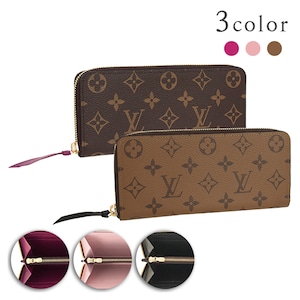 New LOUIS VUITTON ルイヴィトン 長財布 ポルトフォイユ・クレマンス モノグラム モノグラムリバース 3色 ラウンドファスナー長財布 新品