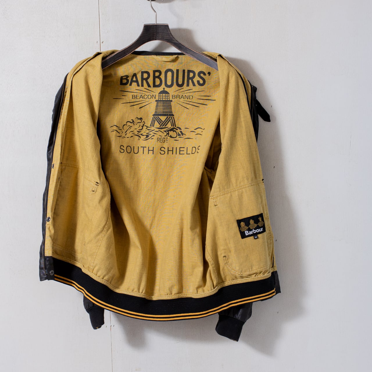 Duralinen Flyer jacket Black 3crest Medium @2000s e3053c | British Duralinen Flyer jacket Black 3crest Medium @2000s e3053c | British