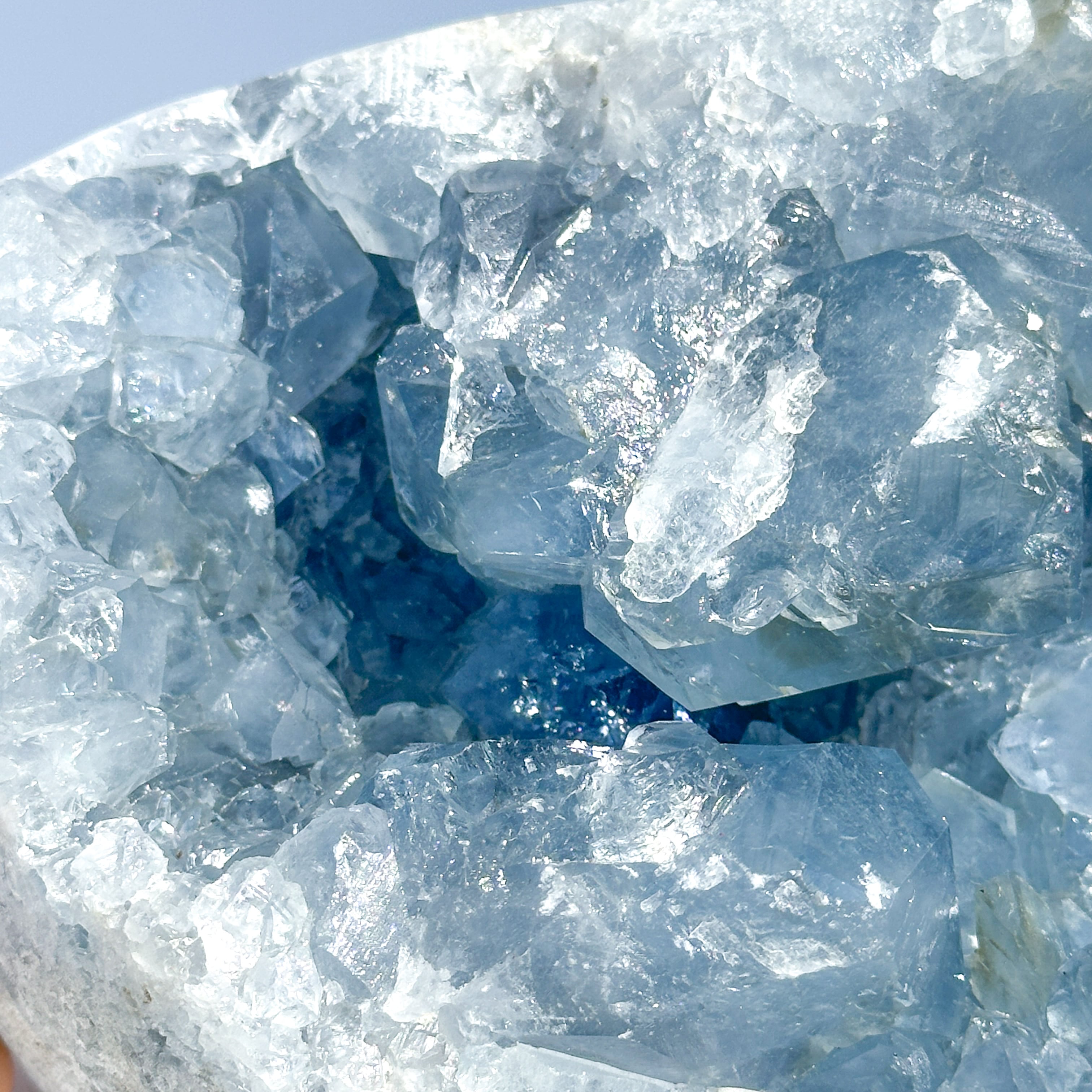 Bigセレスタイト 原石 41◇ Celestite ◇天然石・鉱物・パワーストーン