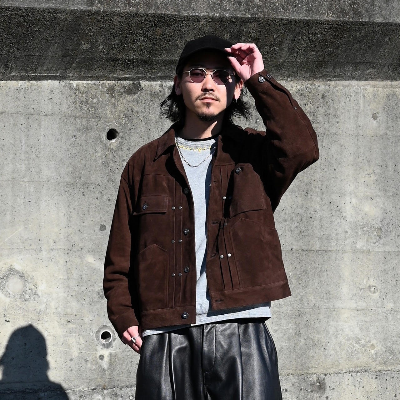 CCU(シーシーユー)TRUCKER JACKET26SS新作コーディネート