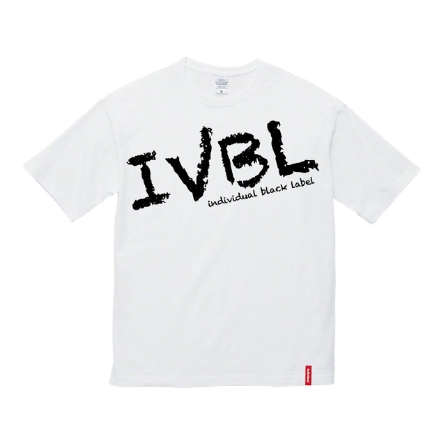 IVBL sign Big silhouette Tee /  White
