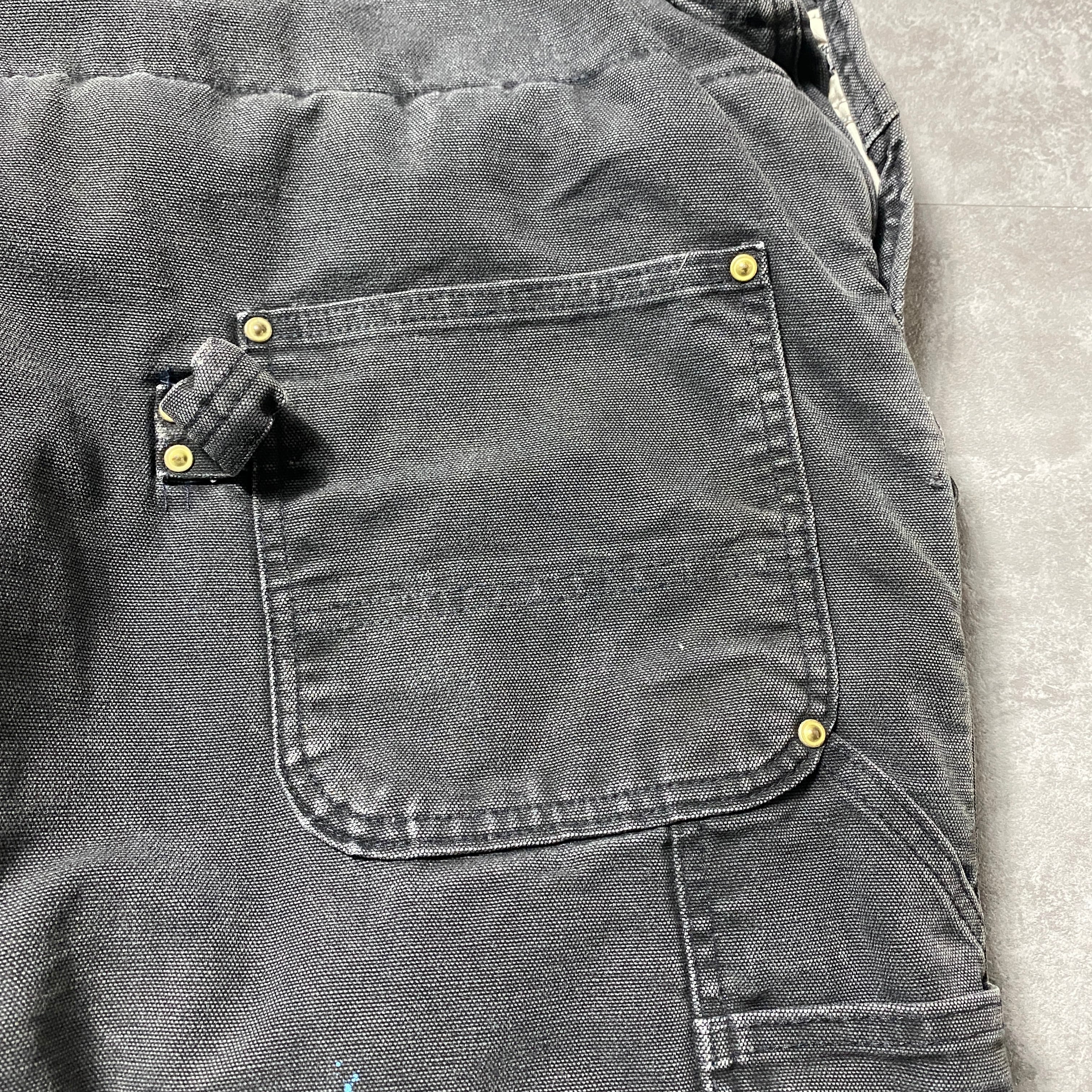 50×30】【USA製】00's carhartt カーハート ボタンフライ ダブルニー