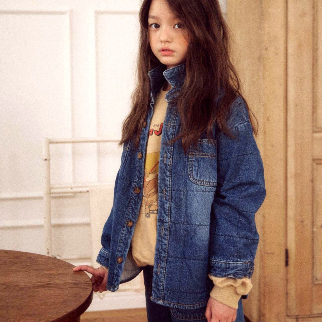 «Sold out»«ジュニアサイズあり» By MiMi キルティングジャケット 2colors