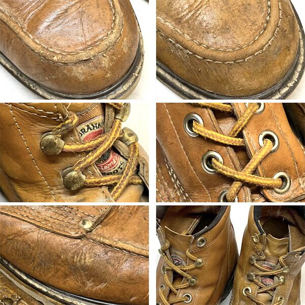 訳あり◇メキシコ製ビンテージ90sレザーブーツ雰囲気系ワークブーツ