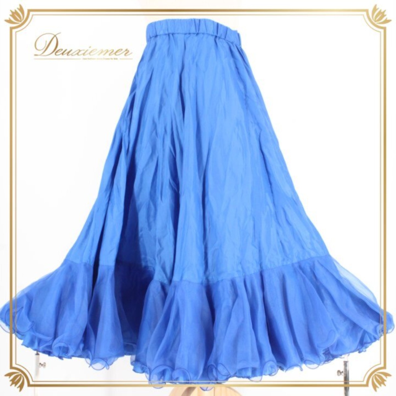 社交ダンス 衣装 スタンダード スカート パニエ ペチコート レッスンウェア レディース ブルー系 青 無地 シンプル フリル 差し色 上品 かわいい ダンススカート ロイヤルブルー系 発表会衣装 練習用 レッスン用 社交ダンスレッスン フリルスカート ティアード フレア ふんわり 体型カバー ダンスファッション 競技用 アンサンブル コーデ 衣装小物 パニエ風 重ね着 ペチスカート ウエストゴム フリーサイズ風 通気性 快適 きれいめ カワイイ 可愛い レディース 女性 女の子