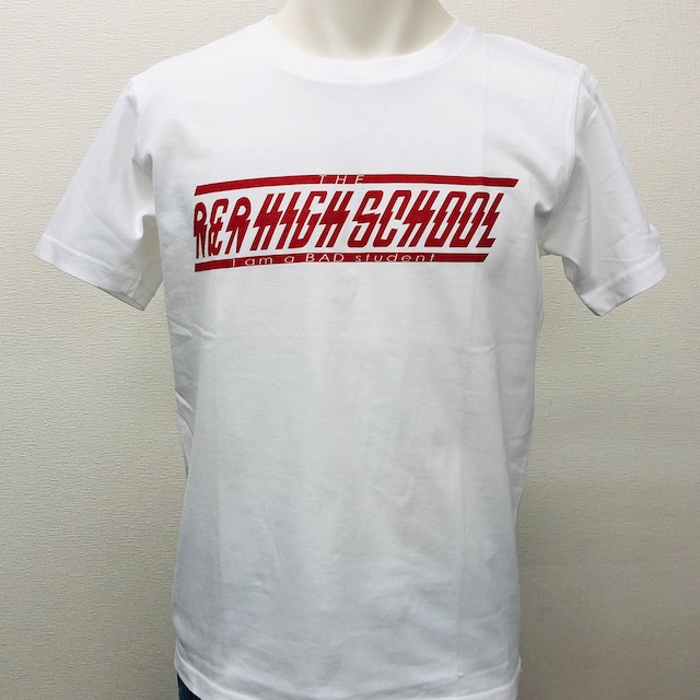 R&R HIGH SCHOOL THUNDERBOLT T-SHIRT  :WHT