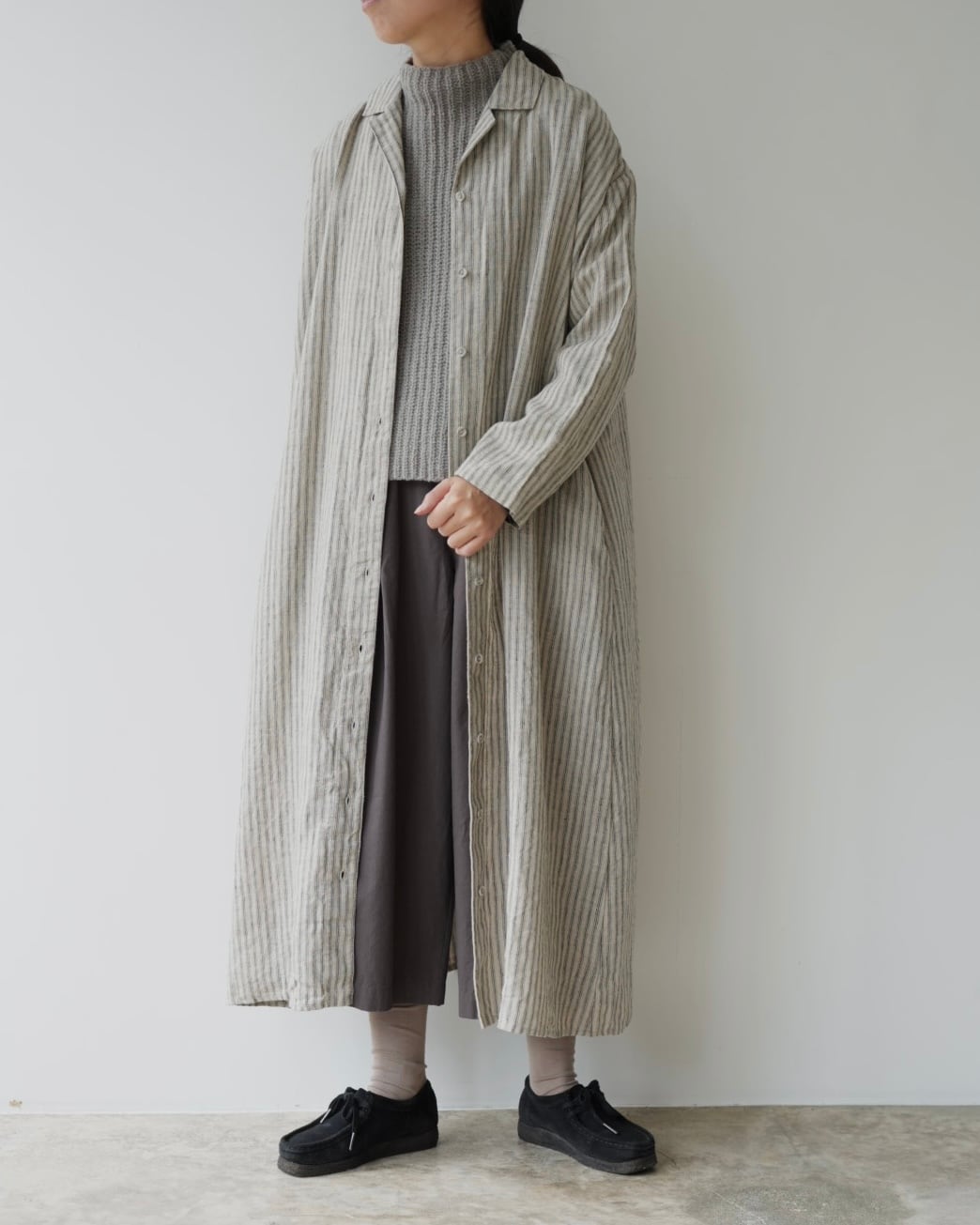 fog linen work リネンコート'ハイゼル' | Vie