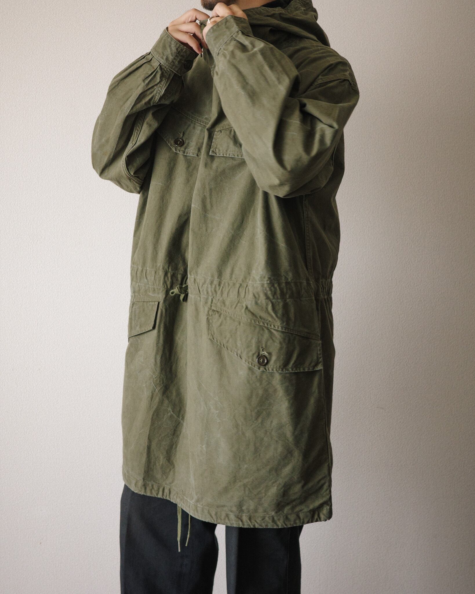 60's French Army Alpine Smock | Jaune Vintage