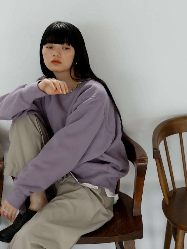 【yuzuki collaboration】oversize crewneck sweat