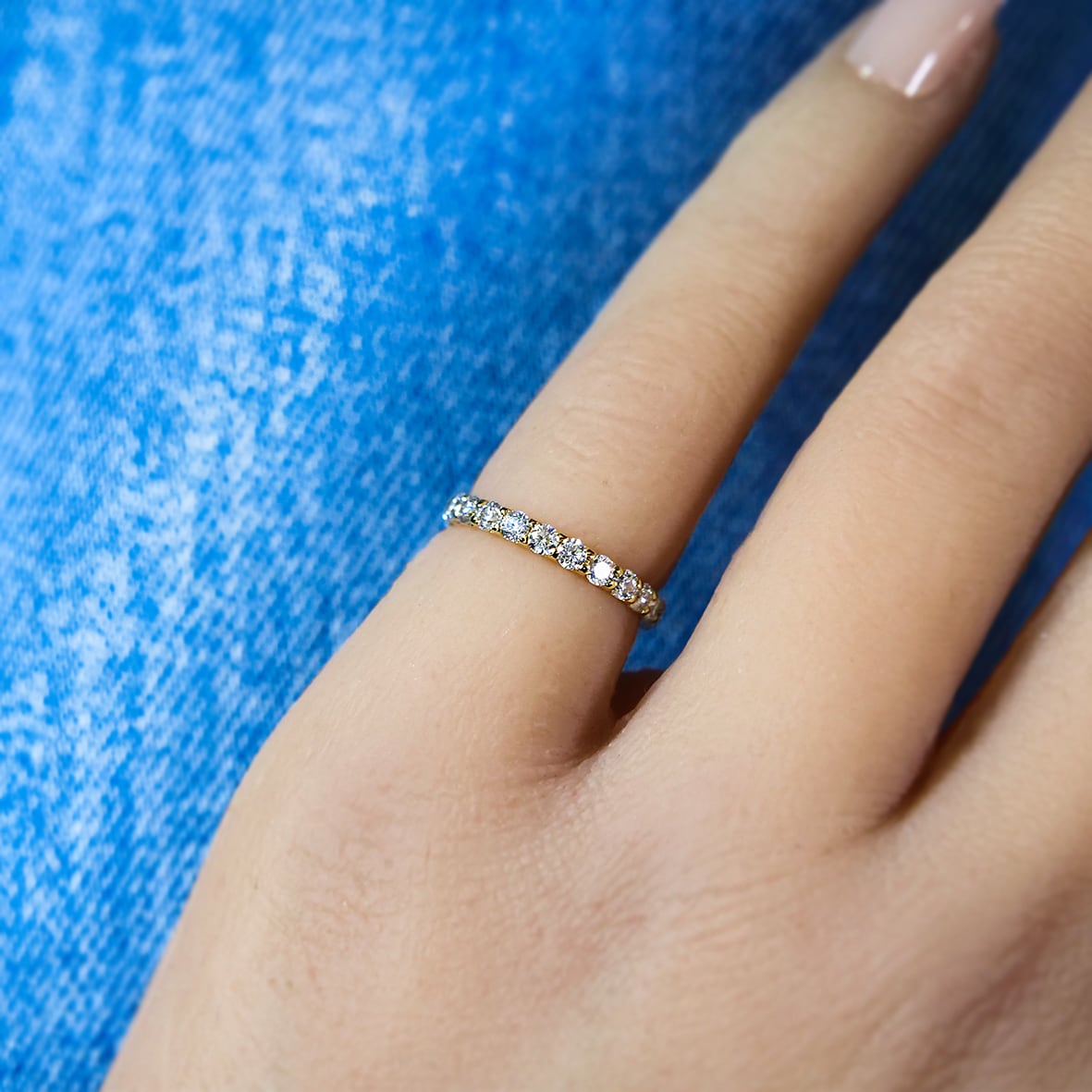 フルエタニティーリング アメジスト 10金 ピンキーリング指輪 ファランジリング アメジスト フルエタニティリング シルバー ピンキーリング