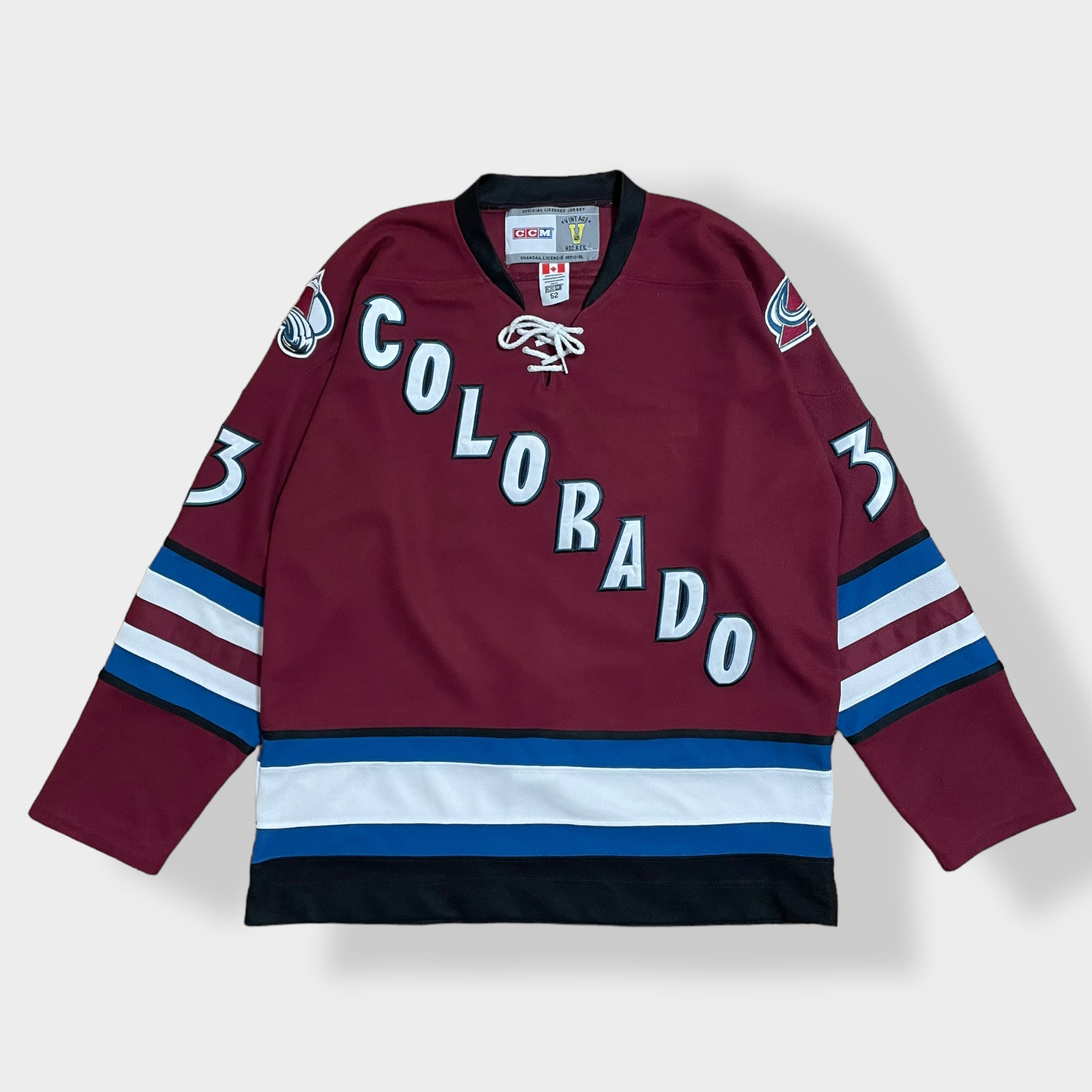 CCM】カナダ製 NHL コロラドアバランチ オフィシャル アイスホッケー ...
