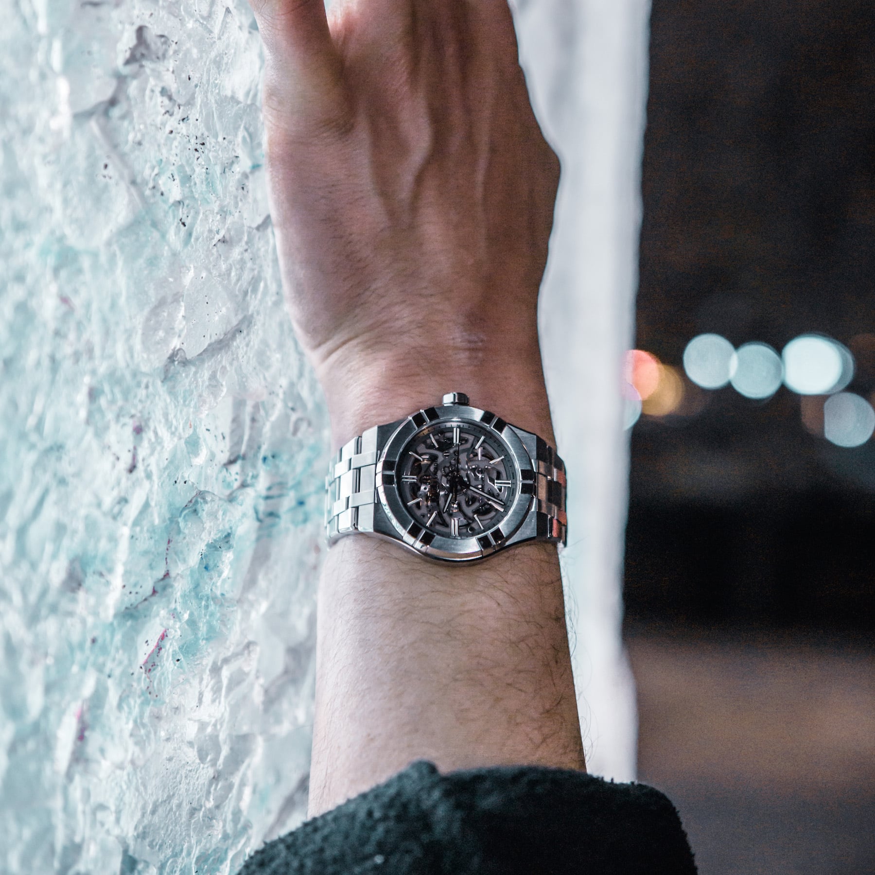 【MAURICE LACROIX モーリス・ラクロア】 AIKON AUTOMATIC SKELETON 39MM アイコン オートマティック スケルトン／国内正規品 腕時計
