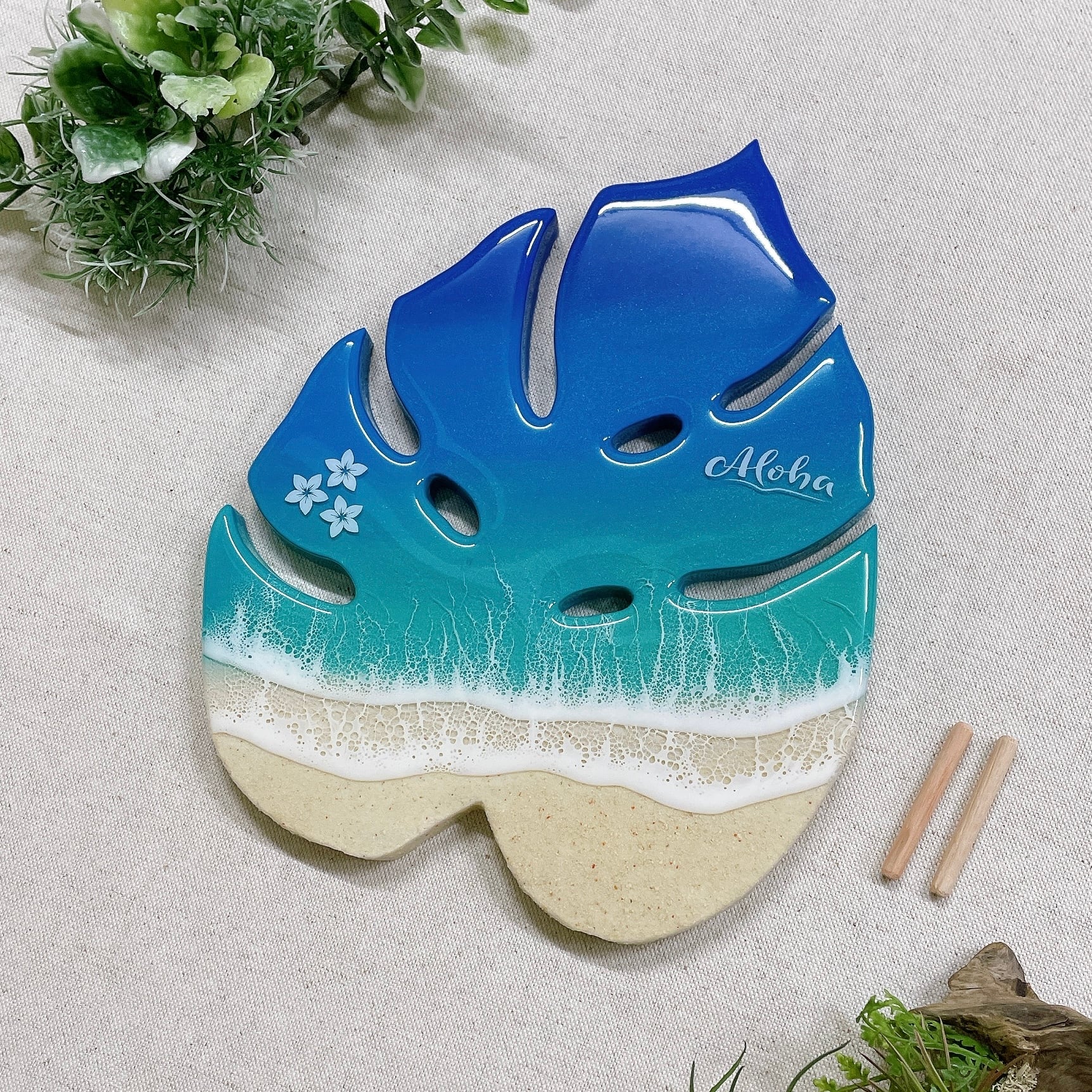 海のレジンアート・シーサー（自立） | WASS