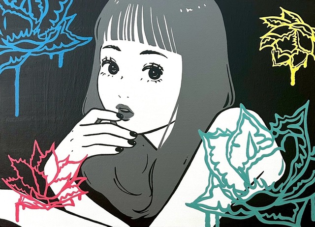 coexist06【原画作品/抽選販売】International shipping is available.