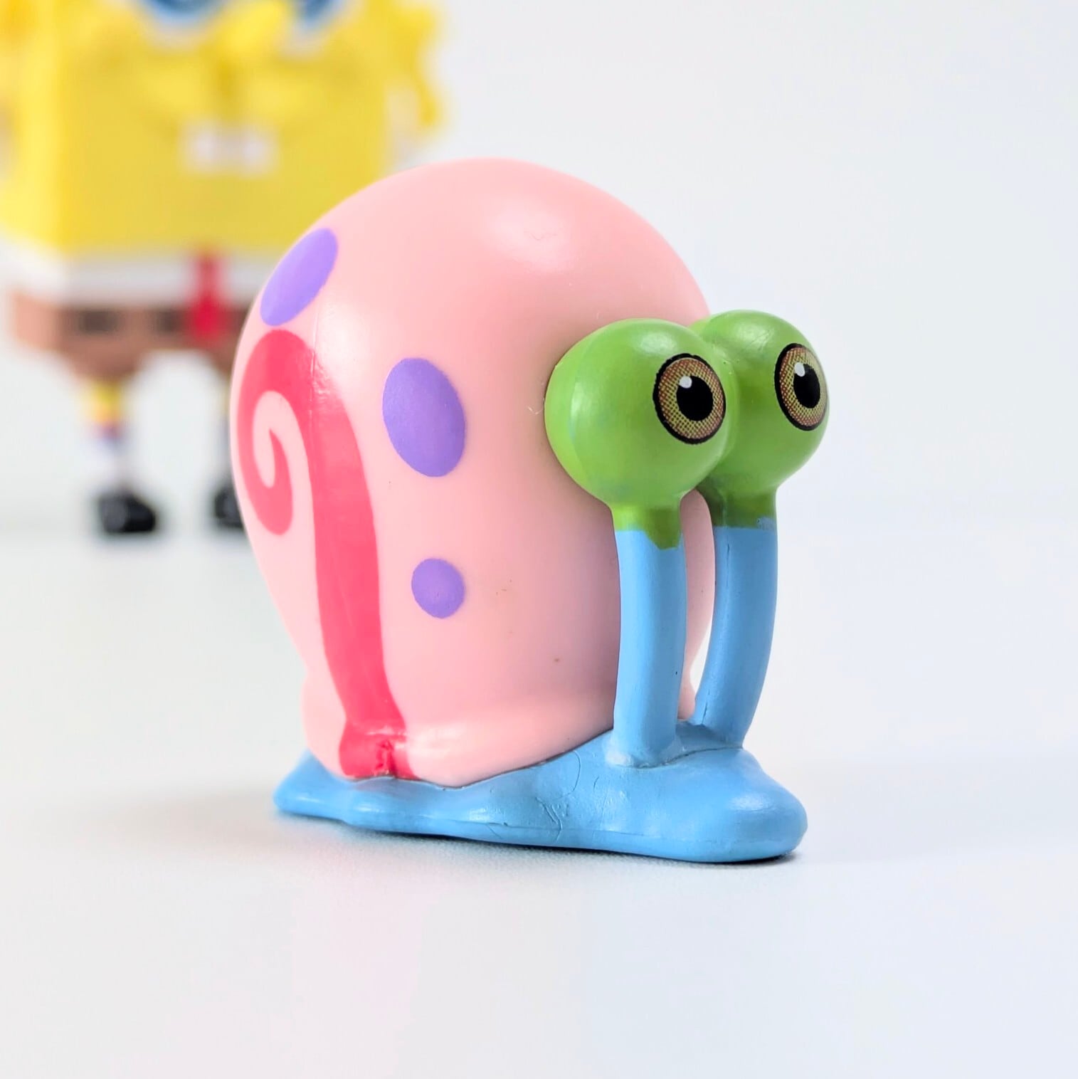 【 SpongeBob SquarePants ( スポンジボブ )  】 『 スポンジボブ&ゲイリー 』PVC Figure set〚アメリカン雑貨 アメトイ〛