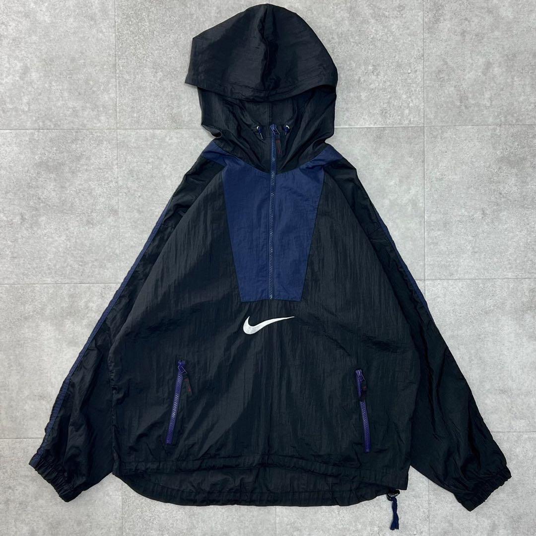 NIKE ナイキ ナイロンジャケット 90s アノラックパーカー ハーフ NIKE ナイキ ナイロンジャケット 90s アノラックパーカー ハーフ