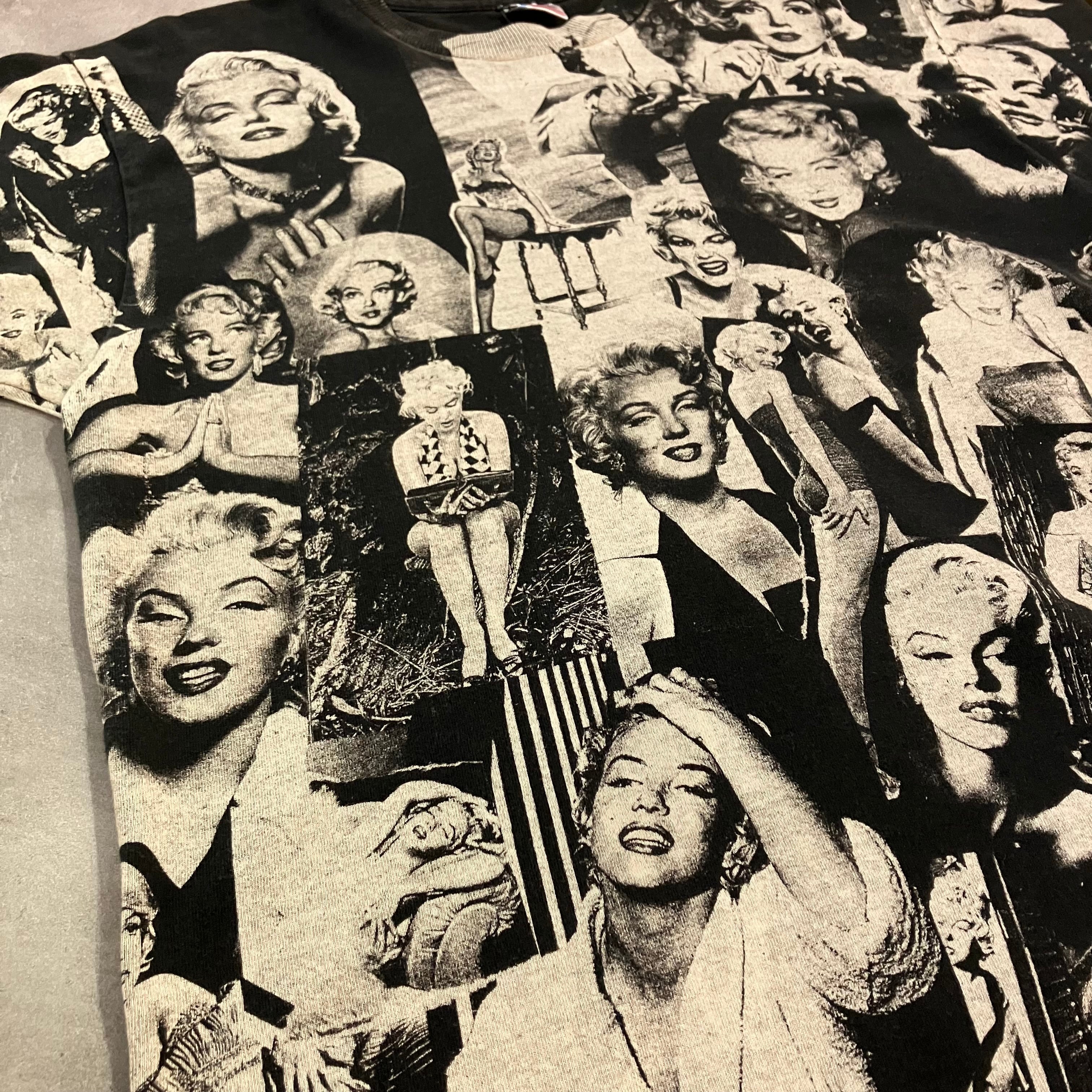 USA製 90s Marilyn Monroe AllOver Prnit T-Shirt Size:L USA製 90s Marilyn Monroe AllOver Prnit T-Shirt Size:L