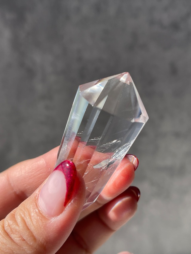 高透明 ブラジル・セラ・デ・カブラル産 レムリアン ヴォーゲルワンド｜一点物