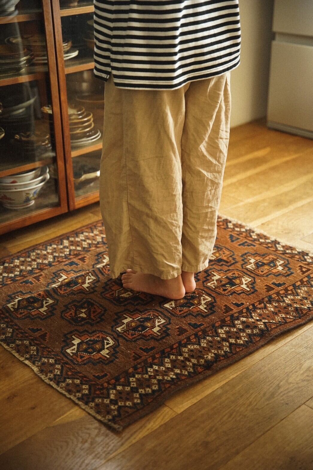 1080 -Semi Antique Turkmen rug