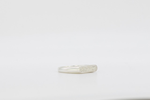 Signet ring -White-（受注商品）