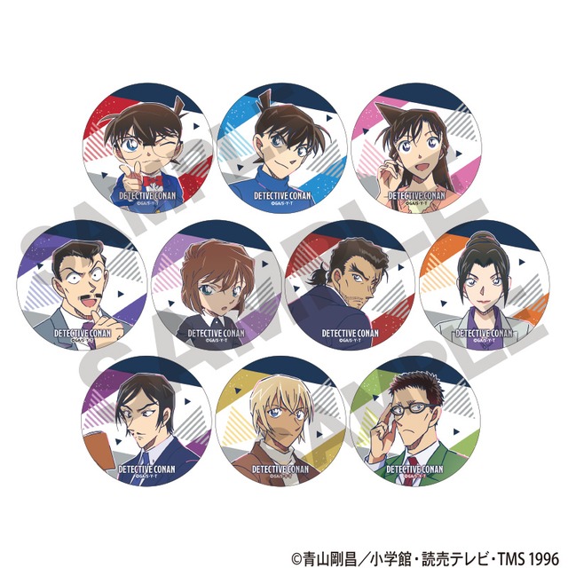 名探偵コナン トレーディング缶バッジ BOX 全10種