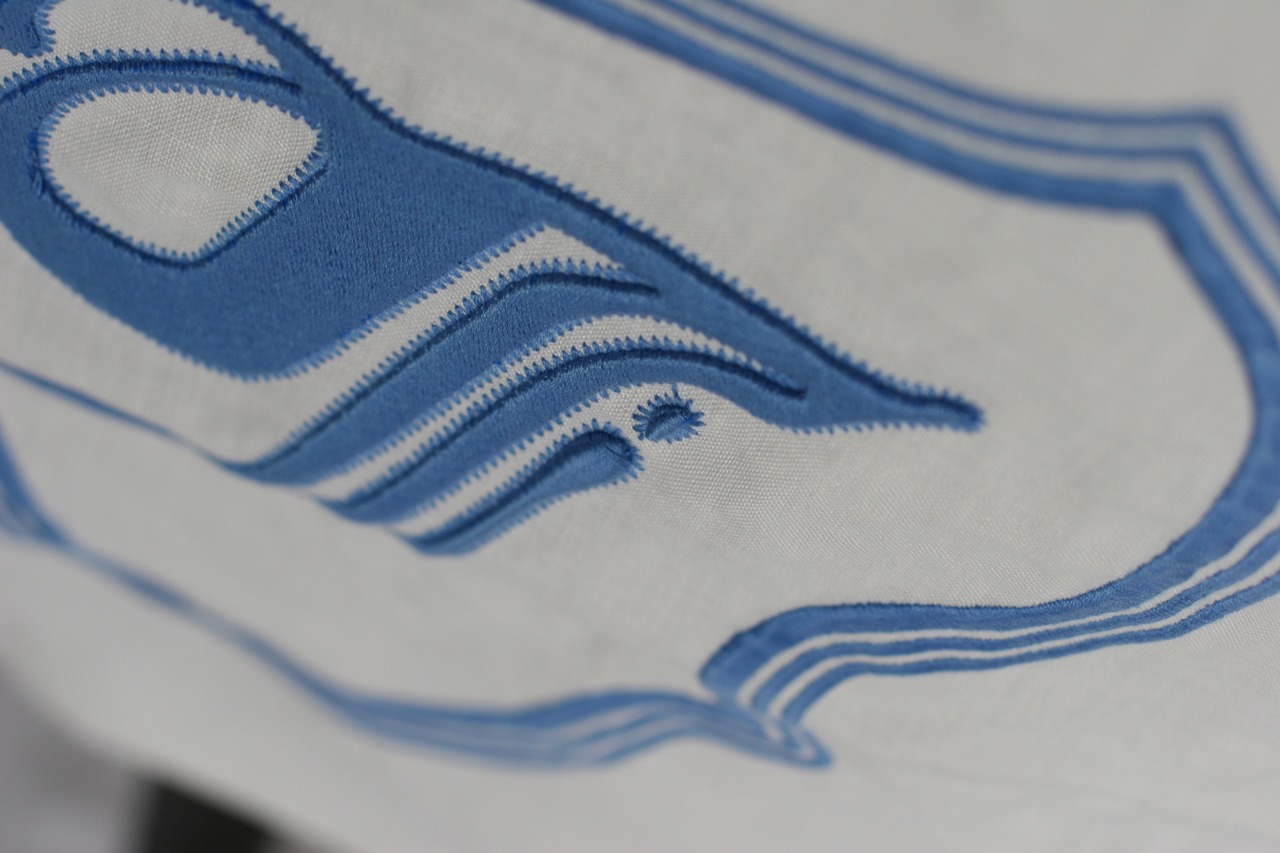 【TOWAVASE】sac bag / White × Blue（mdm01-10）