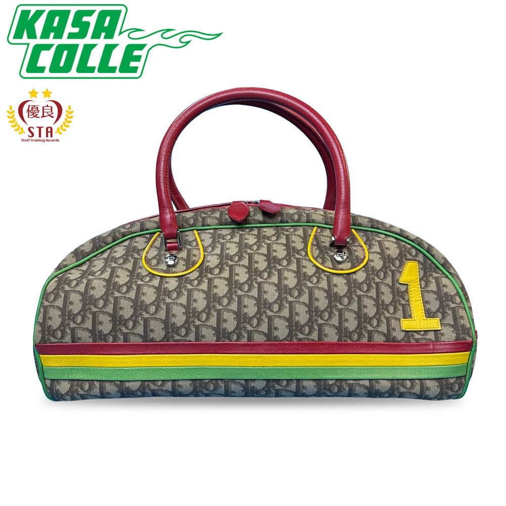 Christian Dior ディオール　トロッター　ボストンバッグ　キャンバス Christian Dior トロッター ボストンバッグ Christian Dior