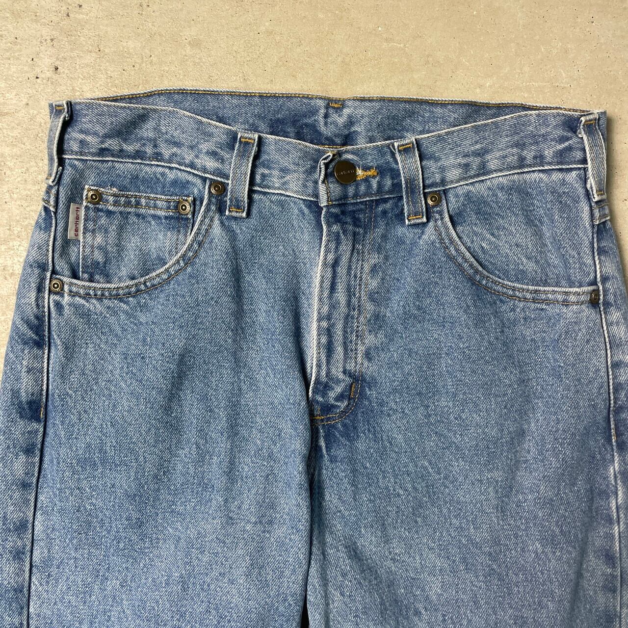 Carhartt カーハート カットオフ デニムパンツ クロップド テーパード