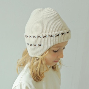 «予約»«bien a bien» モックニット帽 3colors