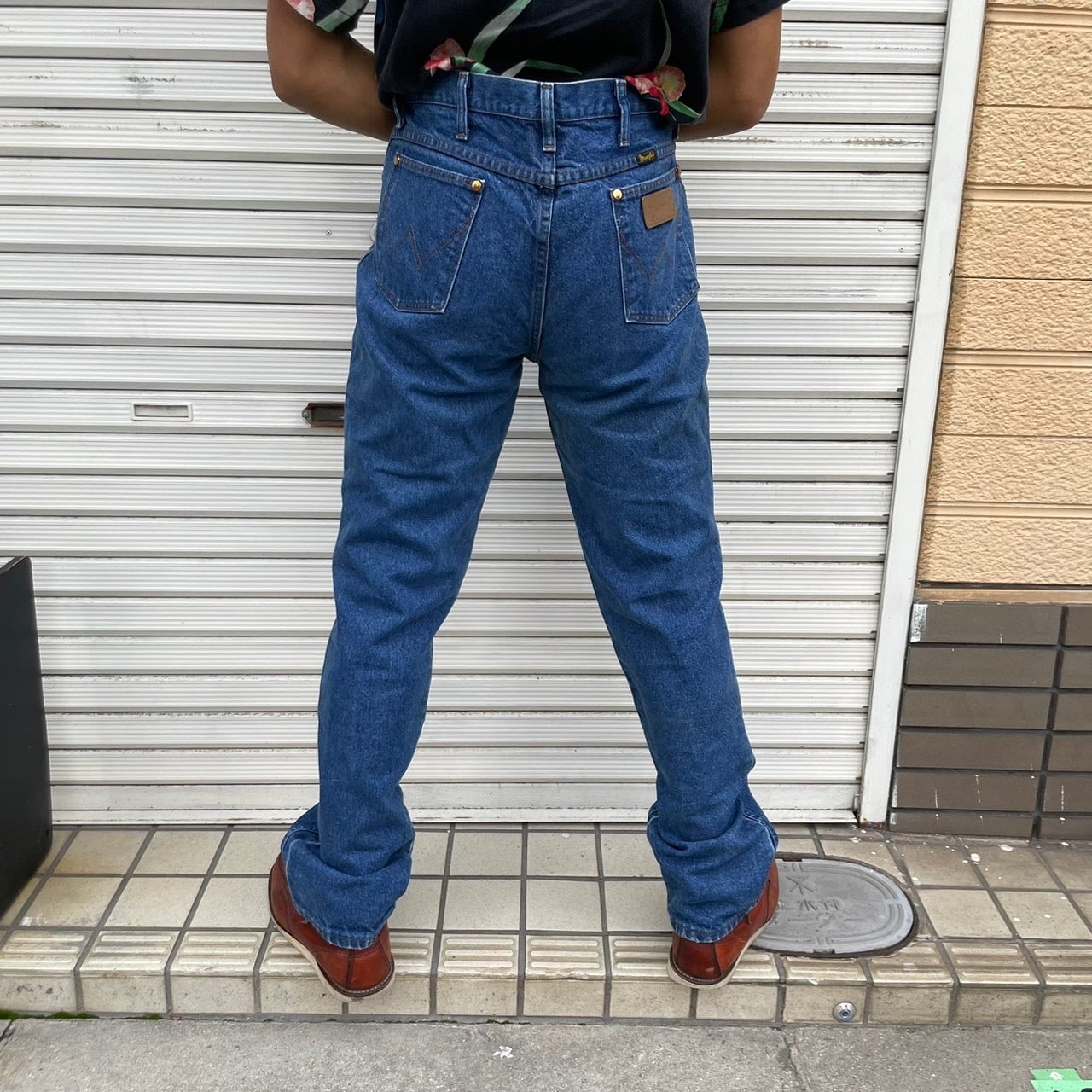 wrangler ジーンズ　W35