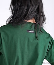 【直営限定ITEM】COOLA MADE®エンブロイダリーベーシックTシャツ (GREEN) CQ-47068H