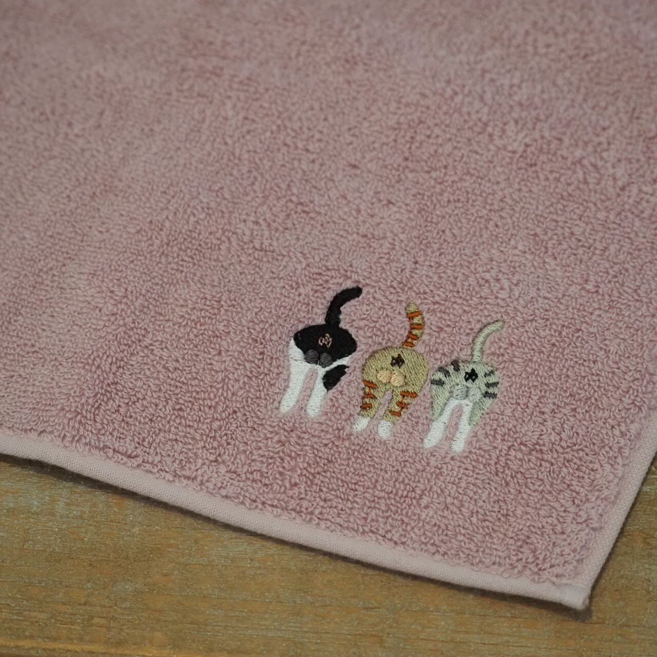 専用❤みかん❤コットン×マイクロ⭐超大判ハンドタオル❤ヨガ猫…ピンク♥ 専用❤みかん❤コットン×マイクロ⭐超大判ハンドタオル❤ヨガ猫…ピンク