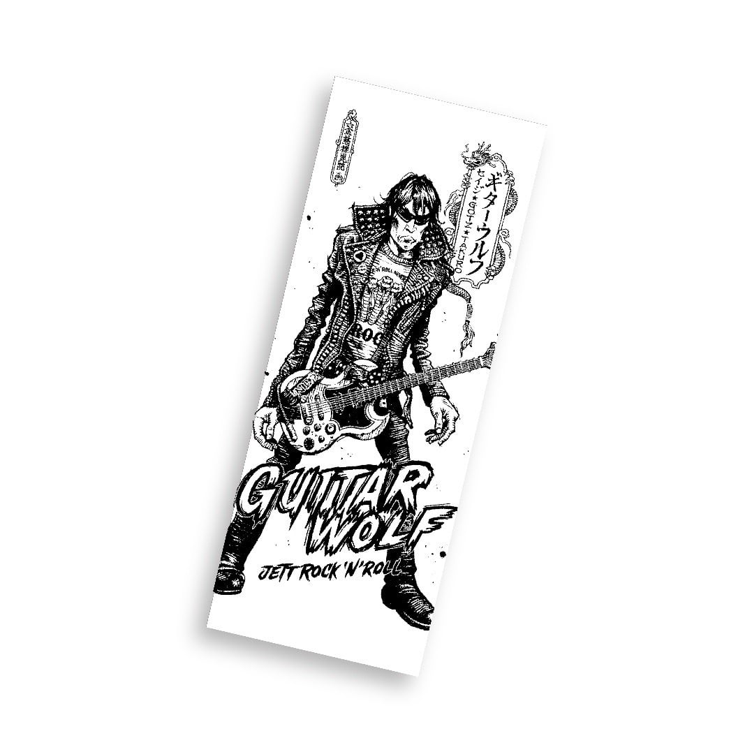 ⚡️Lewis Leathers × GUITAR WOLF Jet Rock 'n' Roll Belt