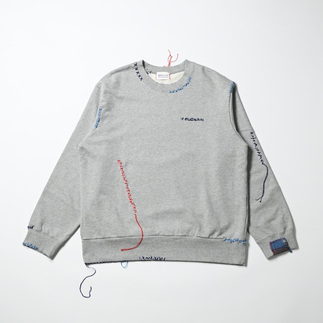 【再入荷】KUON / Sashiko Sweatshirt