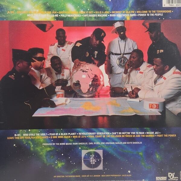 Public Enemy / Fear Of A Black Planet [C 45413, 45413] - 画像2