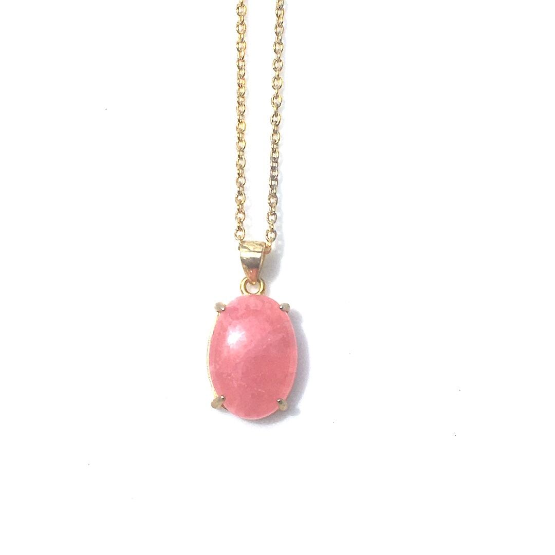 【一点物】✦⋆.·Eternal Rose ─ インカローズの14kgfネックレス⋆.·StarFlowerGallery