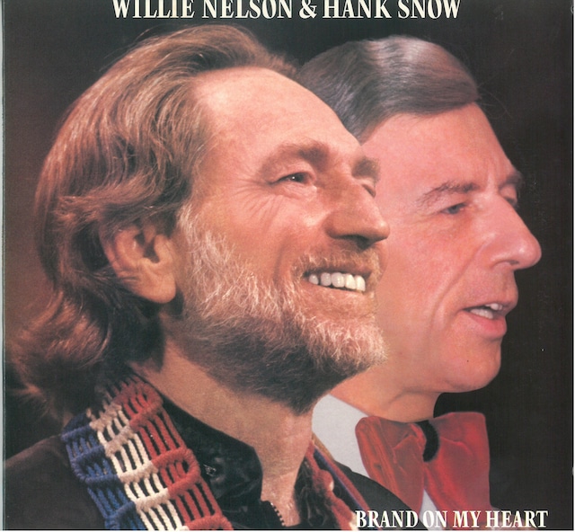 WILLIE NELSON & HANK SNOW / BRAND ON MY HEART  (LP) USA盤