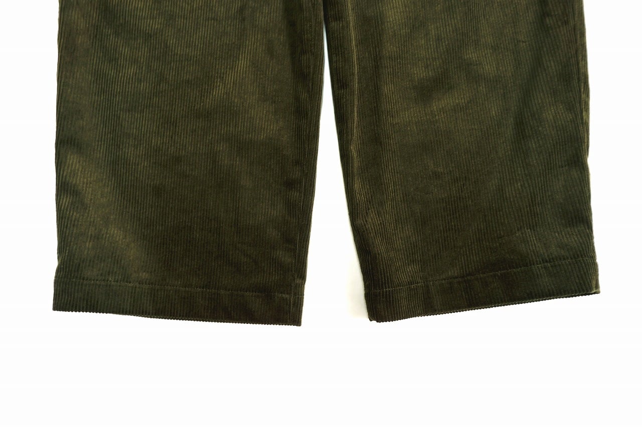 8W Organic Corduroy Wide Pants