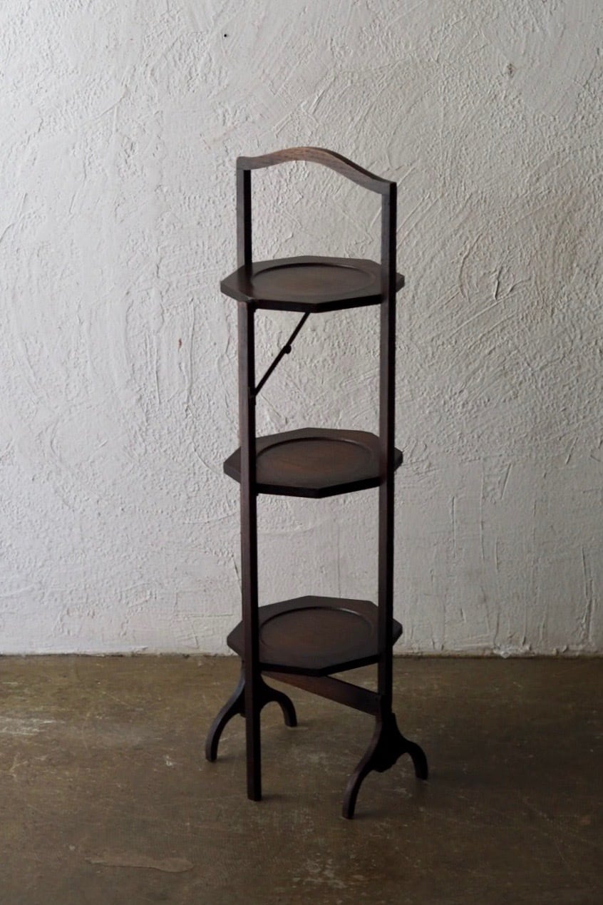 オークのケーキスタンド-antique oak cake stand | アンティーク