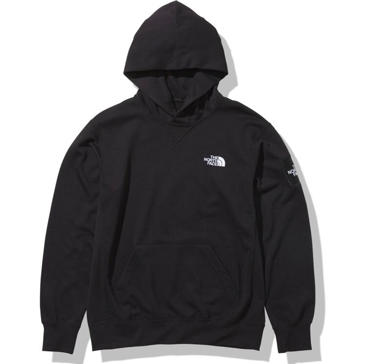 THE NORTH FACE (ザノースフェイス) スクエアロゴフーディ パーカー (K)ブラック NT12141