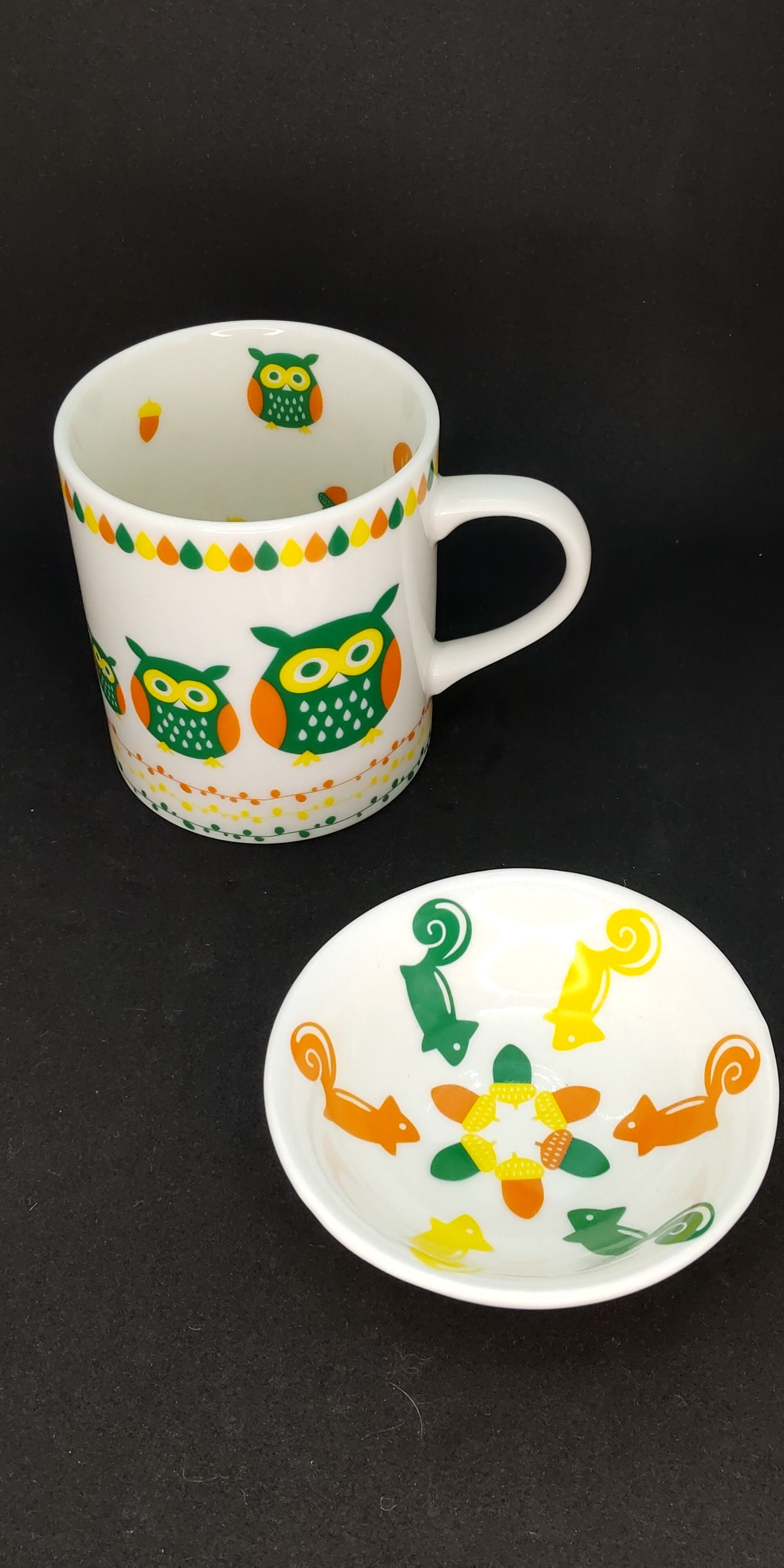 ポーセラーツ転写紙 森と動物たち 北欧風 A3サイズ